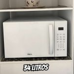 Micro-ondas 34 Litros Philco Pmo34bb Branco 127v