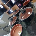 Conjunto De Panelas Com 5 Peças Caribe Preto Tramontina