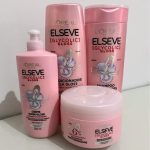 Elseve Glycolic Gloss Kit – Shampoo + Condicionador + Creme Super Gloss + Creme de Tratamento