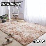 Tapete Sala Veludo Luxuoso Aveludado 150×200