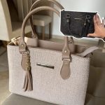 Bolsa Feminina Com Carteira Com Alça Transversal