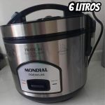 Panela Elétrica De Arroz, Mondial, Preto/inox, 500w, 220v