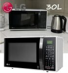 Micro-ondas Solo 30 Litros Ms3091bc Branco LG