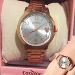 Relógio Feminino Disney Minnie Rosé Condor