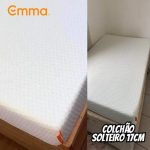 Colchão Solteiro de espuma D28 Emma Basics 17cm