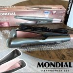 Prancha Alisadora Mondial Bivolt Grey Rose Twist P-29 230