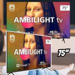 Smart Tv Philips Ambilight 75″ 4k 75pug7908/78