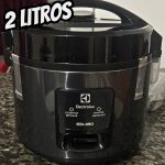 Panela Elétrica Electrolux vapor arroz capacidade 2L 6 Xícaras 127V