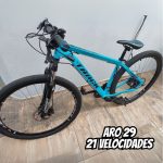Bicicleta Aro 29 KRW Alumínio Shimano TZ 21 Vel Freio a Disco