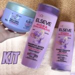 L’Oréal Paris Elseve Hidra Hialurônico Kit – Shampoo 400ml + Condicionador 400ml + Creme de Tratamento 300G