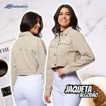 Jaqueta Feminina Algodão Curta Adulto Sawary