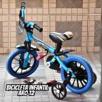 Bicicleta Infantil Nathor Aro 12 Menino
