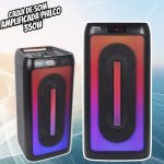 Caixa De Som Amplificada Philco 350w Pcx4501 Flash Lights