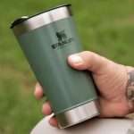 Copo Térmico Cerveja Com Tampa Stanley Verde 473ml