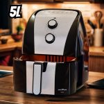 Fritadeira Air Fryer Britânia 5,5L 1500W Gold BFR51 110V