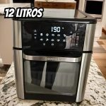 Fritadeira Elétrica sem Óleo/Air Fryer Mondial Forno Oven AFON-12L-BI Preta 12L