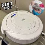 Robô Aspirador De Pó Wap Robot W90 Pérola Automático 3 Em 1 Bivolt