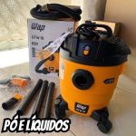 WAP Aspirador de Pó e Água GTW 10, Compacto 220V