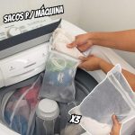 Oikos – Conjunto de 3 Sacos para Máquina de Lavar Roupas Delicadas Pmg