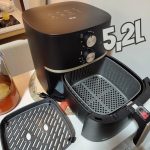 WAP Fritadeira Elétrica Air Fryer GRAND FAMILY 5,2 Litros