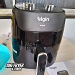 Fritadeira Elétrica Elgin Air Fácil Afg41 4l 1400w Sem Óleo Preto 110v