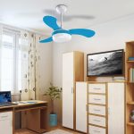 Ventisol Ventilador de Teto, Petit Premium, Azul, 220V