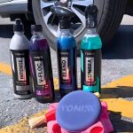 Kit Limpeza Automotiva Shampoo V-Floc Revitalizador Intense Limpador Sintra Fast Cera Liquida Blend Spray Vonixx