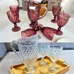 Jogo de Taças com Jarra de Vidro 7 Peças – Haus Bico de Jaca Empire
