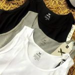 Kit Com 3 Regatas Masculinas Básicas Slim Hering