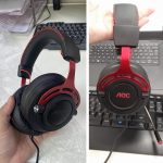 Headset USB Gamer, Headphone, fone de ouvido com microfone AOC GH300