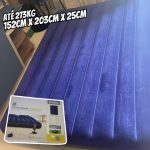 Colchão Inflável Casal Fiber Tech 64758 Intex + Bomba