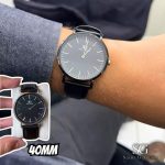 Relógio Masculino Couro Saint Germain Murray Full Black 40mm