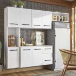 Nicioli Armario Cozinha 7 Portas E 2 Gavetas Juliete