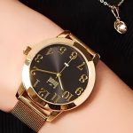 Kit Relógio Dumont Feminino Lady Dourado Com Semijoia