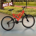 Bicicleta Colli Bike Aro 26 Aero 21 Marchas Freios V-brake
