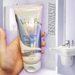 Gillette Venus Esfoliante Suave Especial Para Área Íntima, Protege sua Pele durante Depilação com Lâmina, ph Balanceado, 177 ml