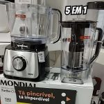 Multiprocessador Turbo Chef 5 em 1, Mondial, Preto, 1000W, 220V