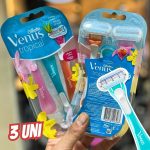 Aparelho de Depilação Gillette Venus Tropical – 3 unidades