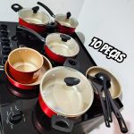 Jogo de panelas de cozinha Marpal Elegan 10 Peças