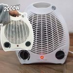 Aquecedor De Ar Elétrico 2000w C/ Termostato Mimo Style