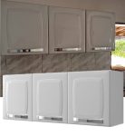 Armário de Cozinha Aéreo Itatiaia Rose ARM-105 3 Portas 105x40cm