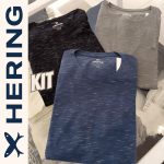 Kit 3 Camisetas Básicas Masculinas Com Bordado Hering