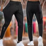 Calça Masculina Com Elastano Esportiva Fitness Slim Fit
