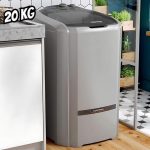 Suggar Lavadora De Roupas Lavamax Eco 20kg 110v Prata