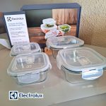 Conjunto De Potes Herméticos De Vidro Electrolux 4un