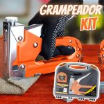 Grampeador Manual Com Ajuste De Pressão E Acessorios – Sparta