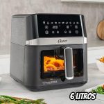 Fritadeira DiamondTech Oster 6L com Visor Transparente 127V