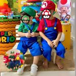 Fantasia Infantil Super Mario Bros Luigi