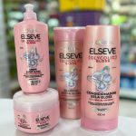 Elseve Glycolic Gloss Kit – Shampoo + Condicionador + Creme Super Gloss + Creme de Tratamento