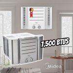 Ar Condicionado Janela Springer Midea 7500 BTU/h Frio Mecânico